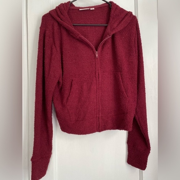 NWT Juniors  SO Cozy Zip Hoodie, Size: Medium - Picture 1 of 7